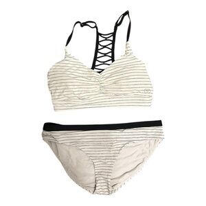 CALIA by Carrie Underwood Women's Ladder Back Bikini Top